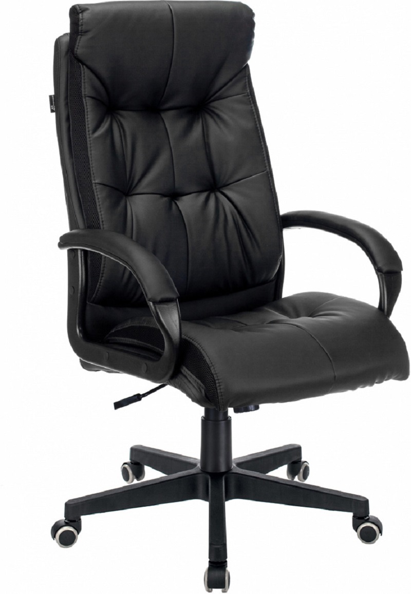 Изображение товара Офисное кресло Бюрократ CH-824B ЛBLACK 66x123.5x45.5 см эко кожа черный
