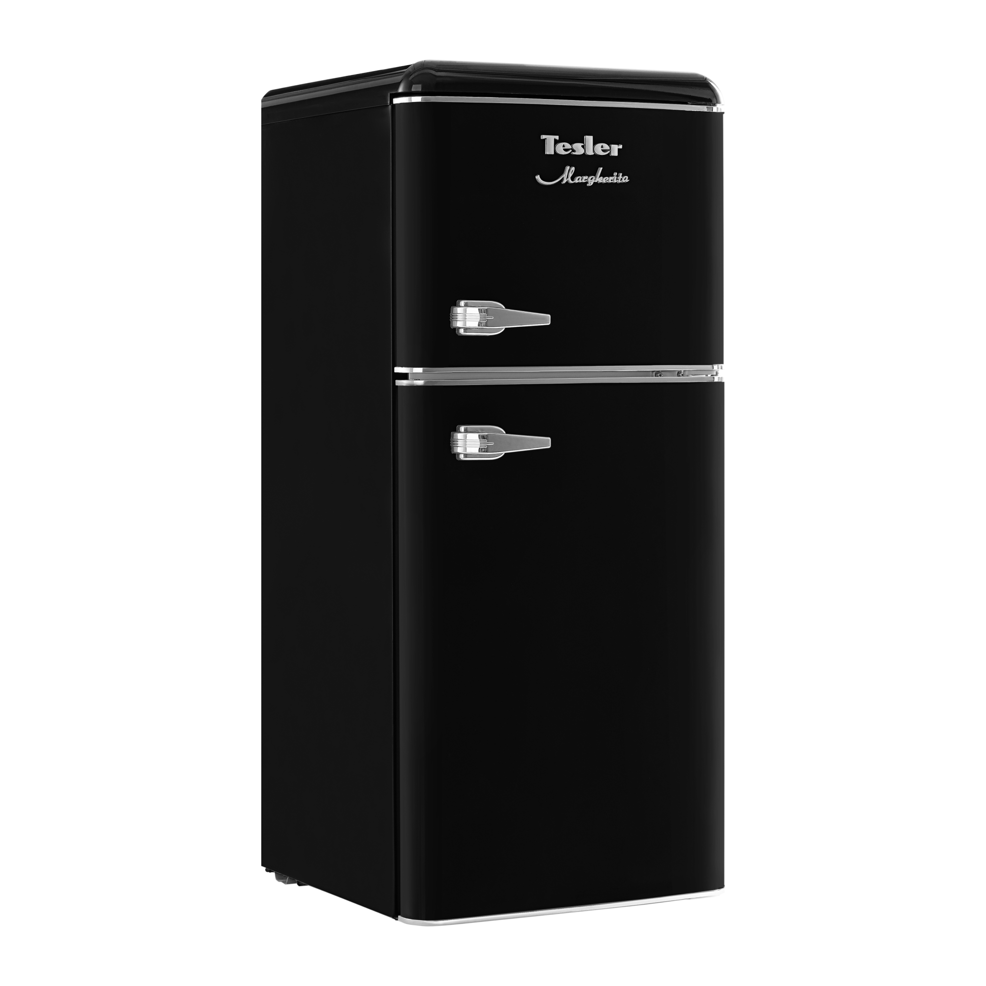 Изображение товара Отдельностоящий холодильник Tesler RT-132 черный, двухкамерный, энергоэффективный