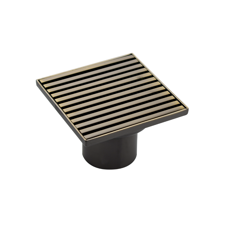 Изображение товара Душевой трап Magnus 1185 из нержавеющей стали 10x10 см с сухим затвором