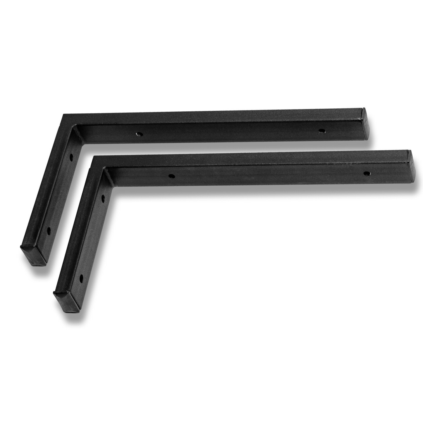 Изображение товара Кронштейны Ironweld 45x20 см для столешниц и полок черный матовый