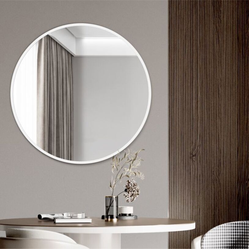 Изображение товара Круглое зеркало с окантовкой Алмаз-люкс Д-040 60x60 см влагостойкое