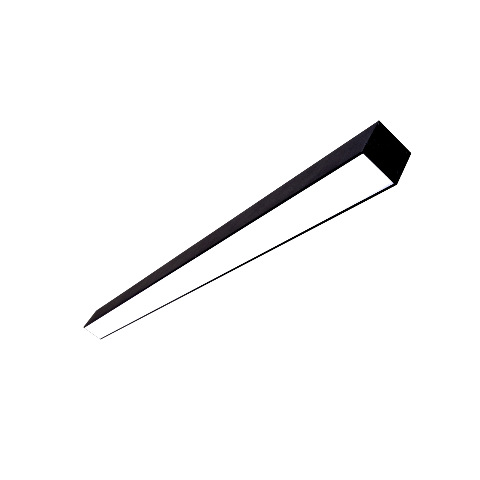 Изображение товара Светильник подвесной светодиодный Aax.tech L30 Aax-l30-18-900-rope_ral9005 8 м² теплый белый (желтый) свет цвет черный