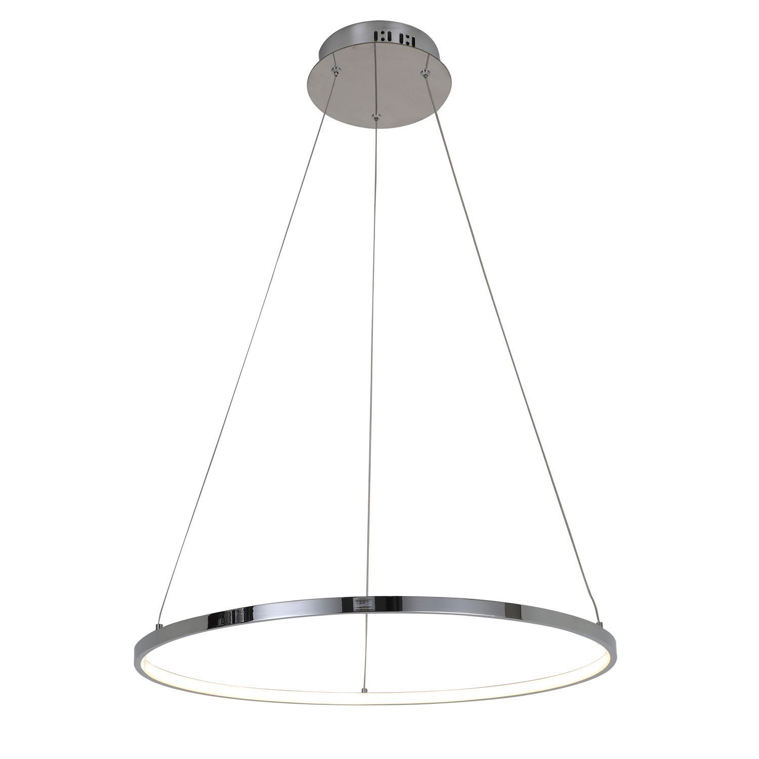 Изображение товара Люстра подвесная светодиодная Favourite 3296-6p 7 м² нейтральный белый свет цвет хром