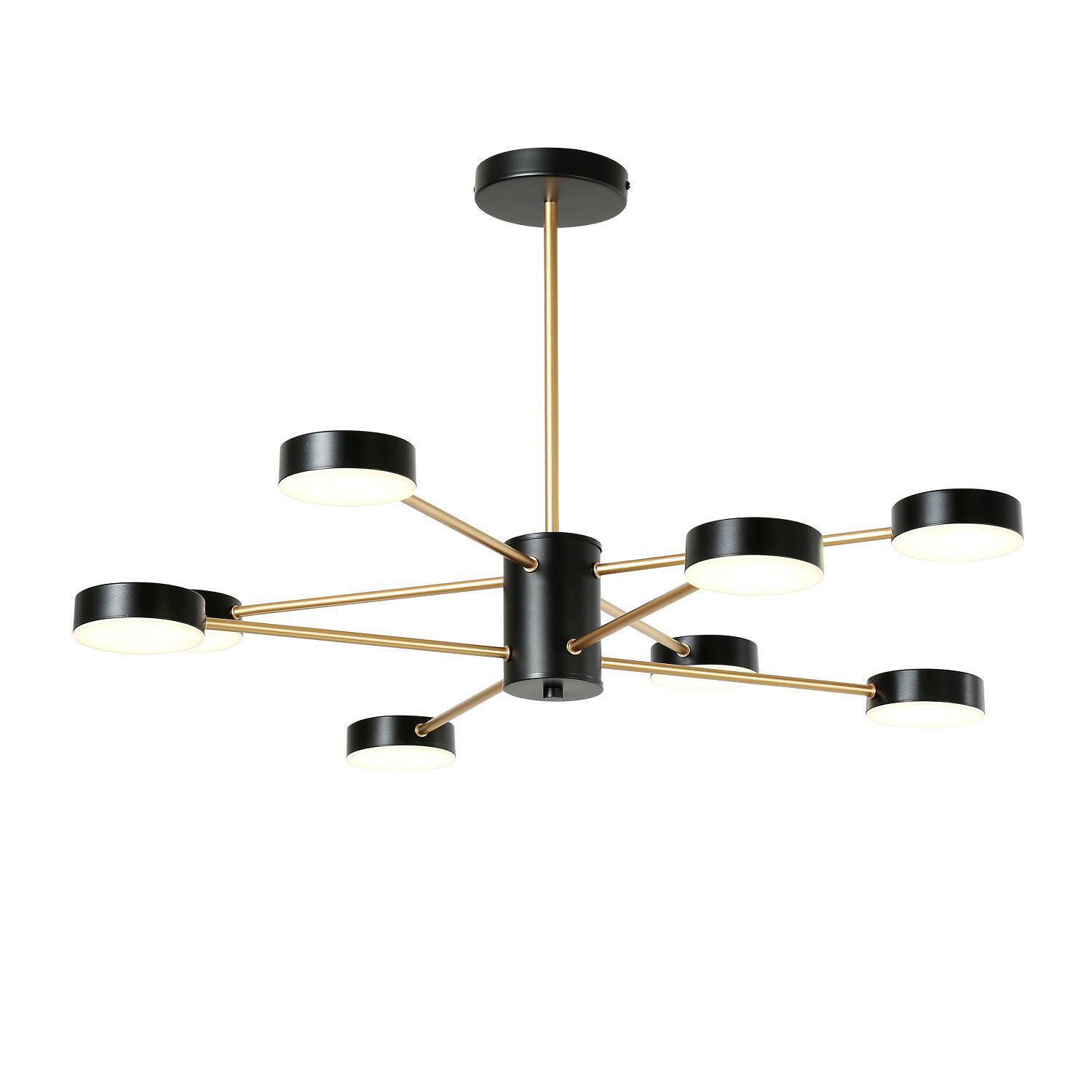 Изображение товара Светодиодная люстра на штанге Favourite 4215-8P золотая