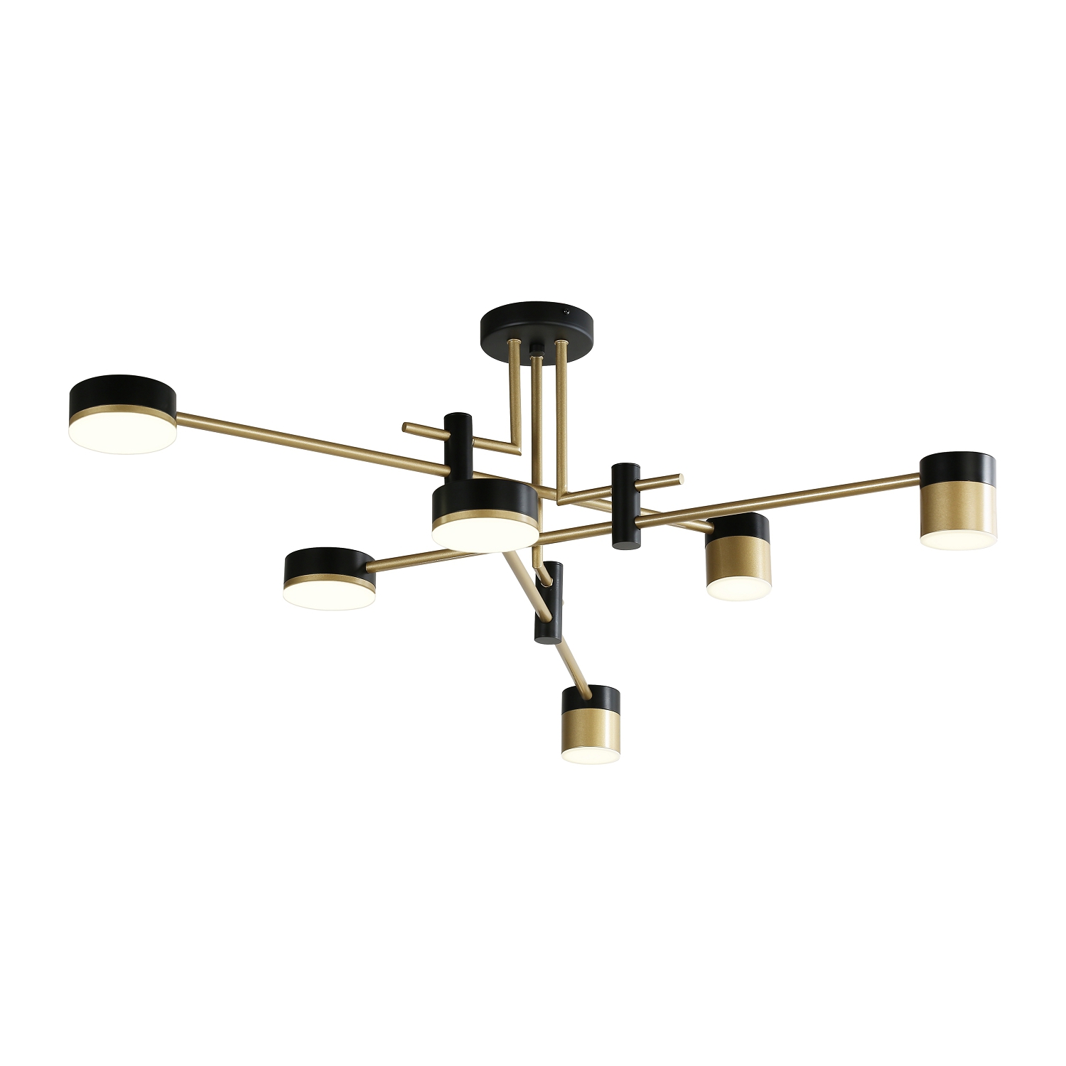 Изображение товара Люстра на штанге светодиодная Favourite 6023-6p золотая