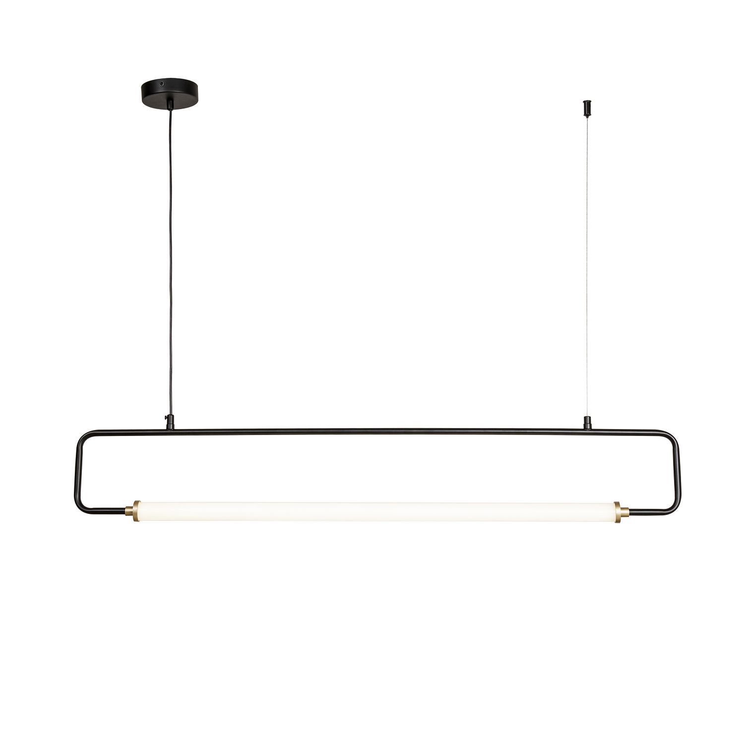 Изображение товара Люстра подвесная светодиодная Favourite 6367-1p 6367-1p нейтральный белый свет цвет черный