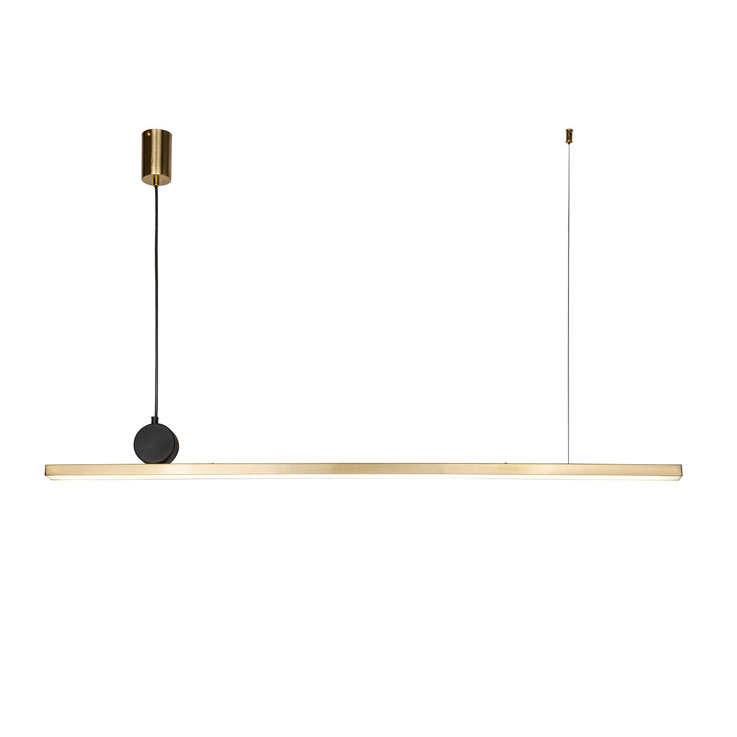 Изображение товара Люстра подвесная Favourite 6039-2p светодиодная черная современная 47Вт