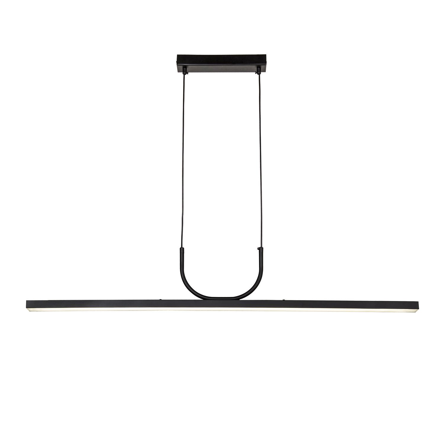 Изображение товара Современная черная LED люстра Favourite 6064-2p с плафоном из металла для гостиной и офиса