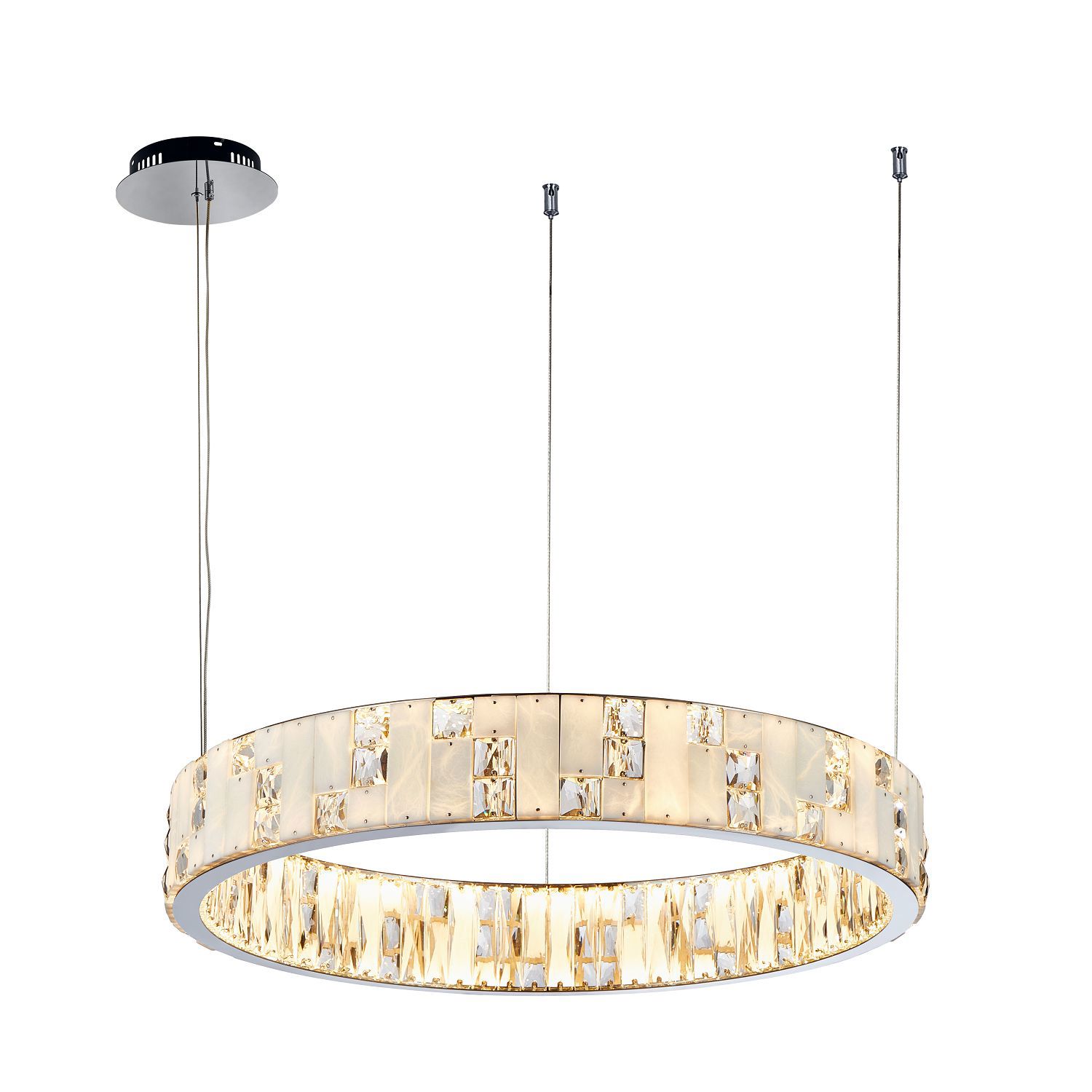 Изображение товара Подвесная люстра Favourite 3110-6p 2 LED лампы классика серый