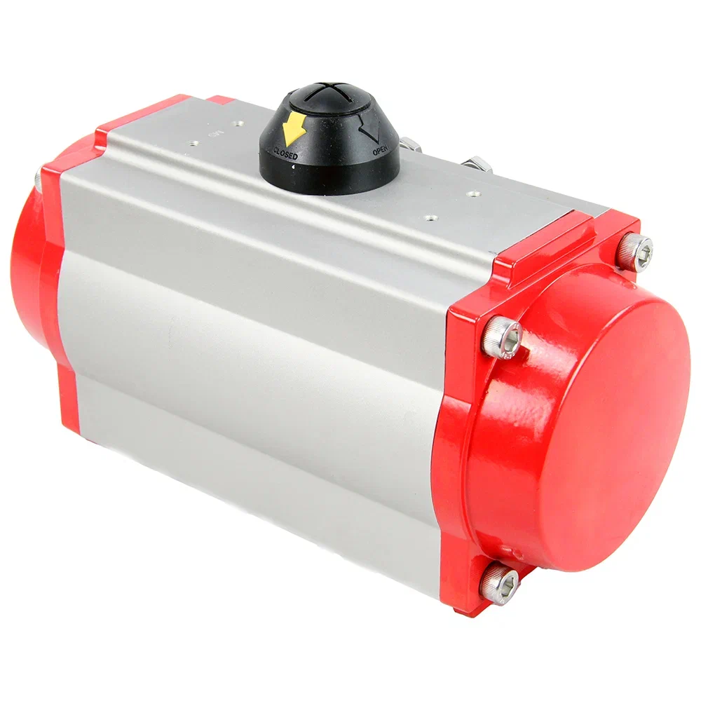 Изображение товара Пневмопривод DN.ru PA-SA-140 PN8 ISO-фланец G1/4" алюминиевый пружины