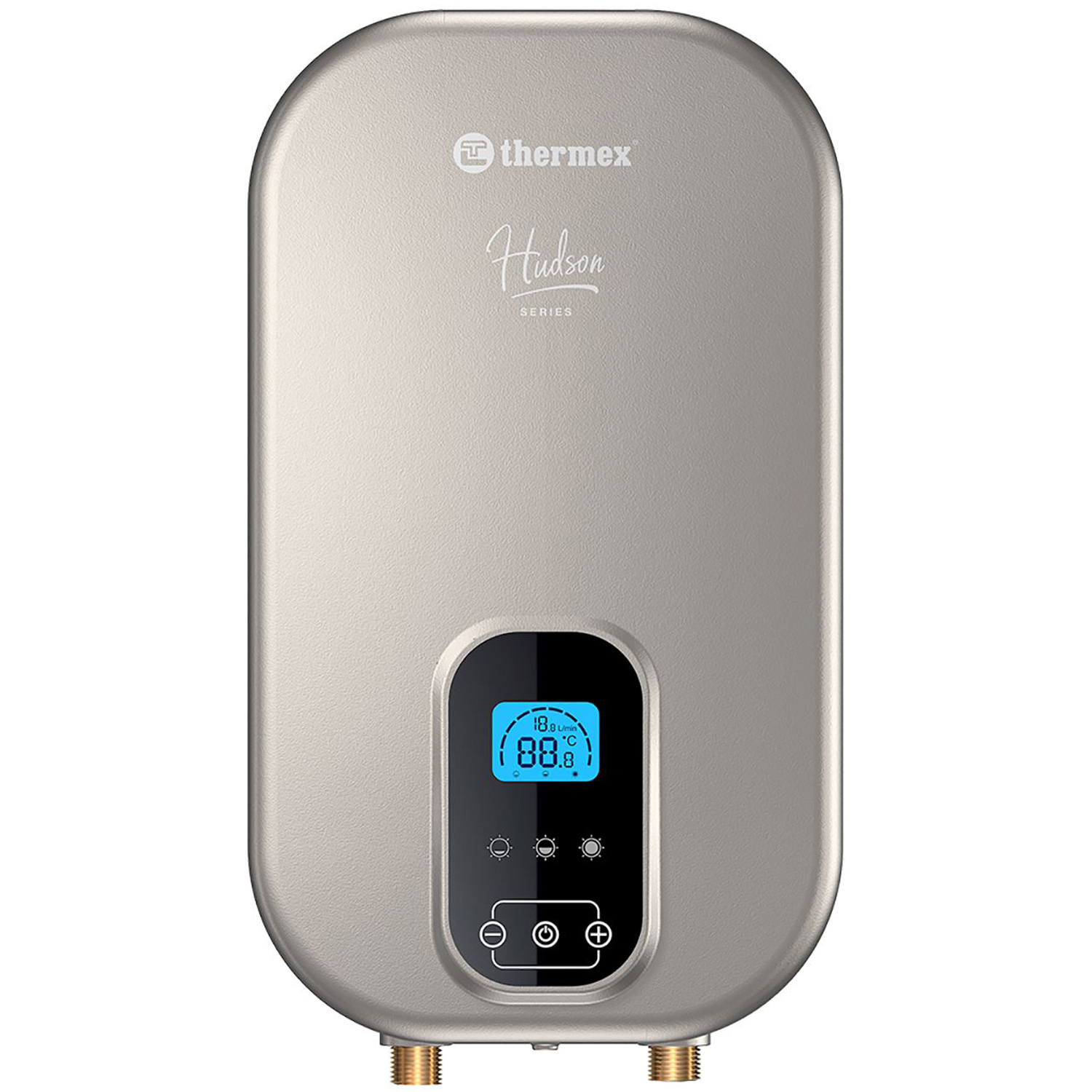 Изображение товара Проточный водонагреватель электрический Thermex Hudson 8500 130458 8.5 кВт серый