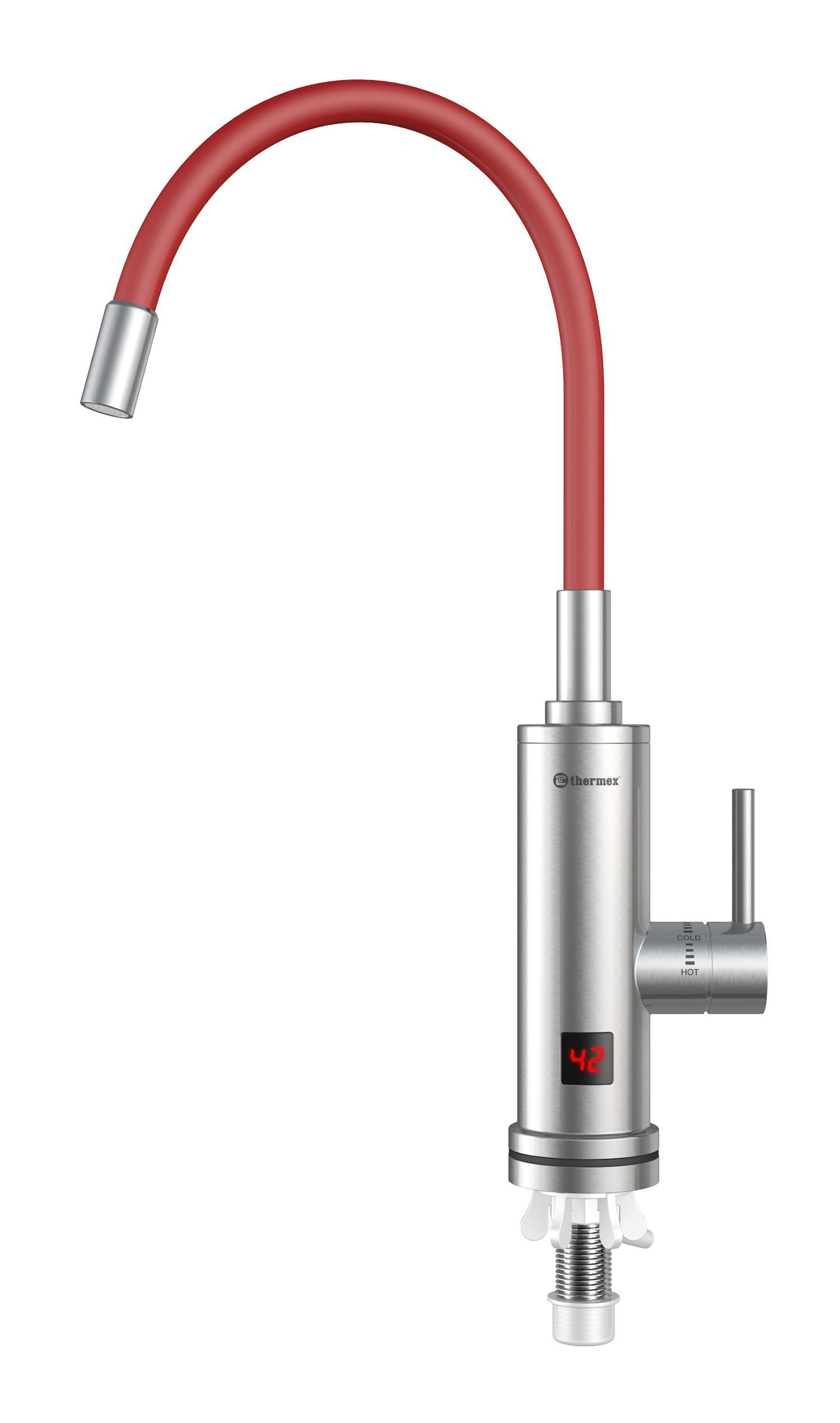 Изображение товара Кран водонагреватель Thermex Ruby 3000 3 кВт серый проточный