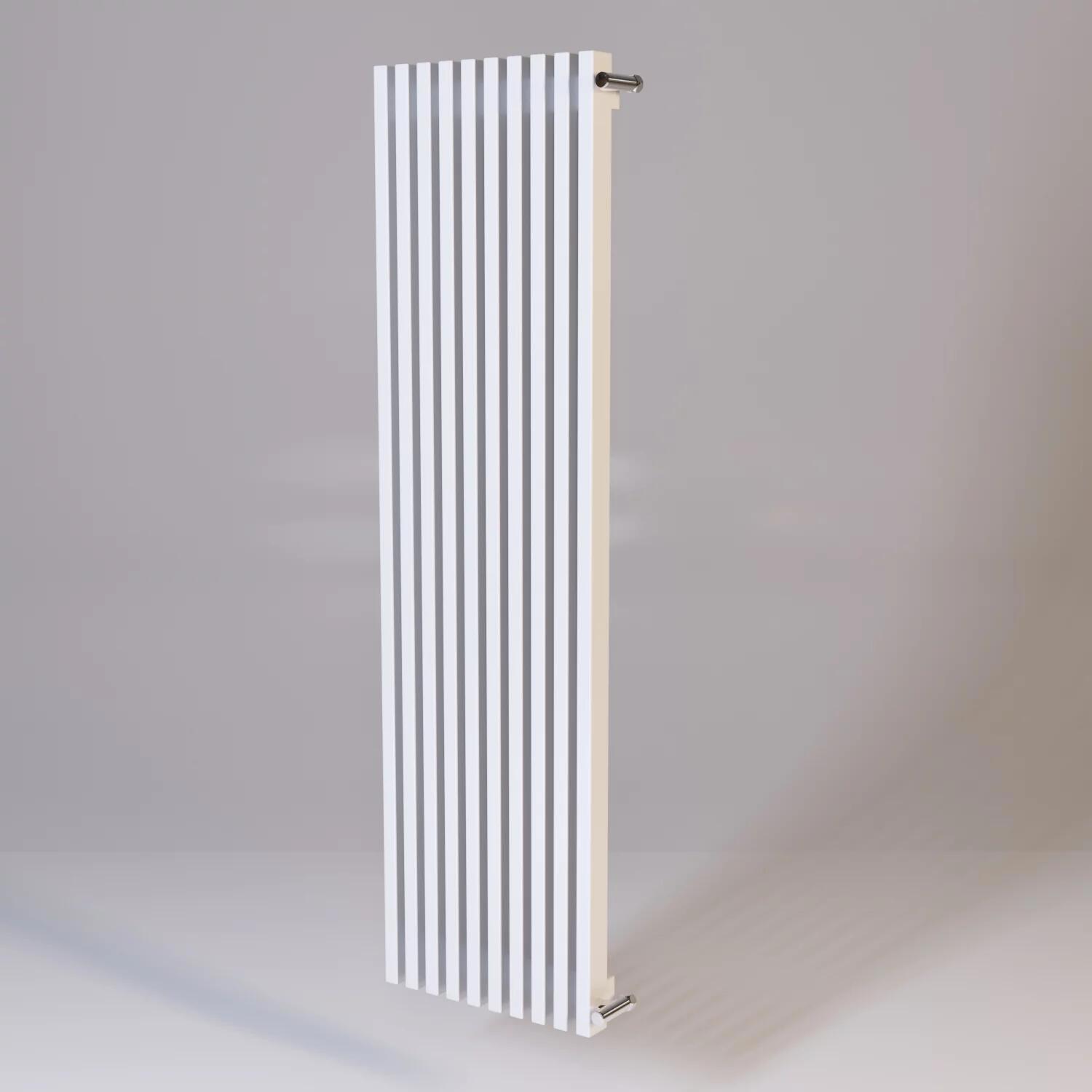 Изображение товара Радиатор трубчатый Orion Aqua V 1750 50/9 6 секций нижнее универсальное подключение сталь белый матовый