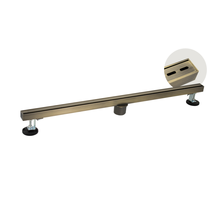 Изображение товара Душевой сливной трап Санакс 40068 из нержавеющей стали 3.2x80 см