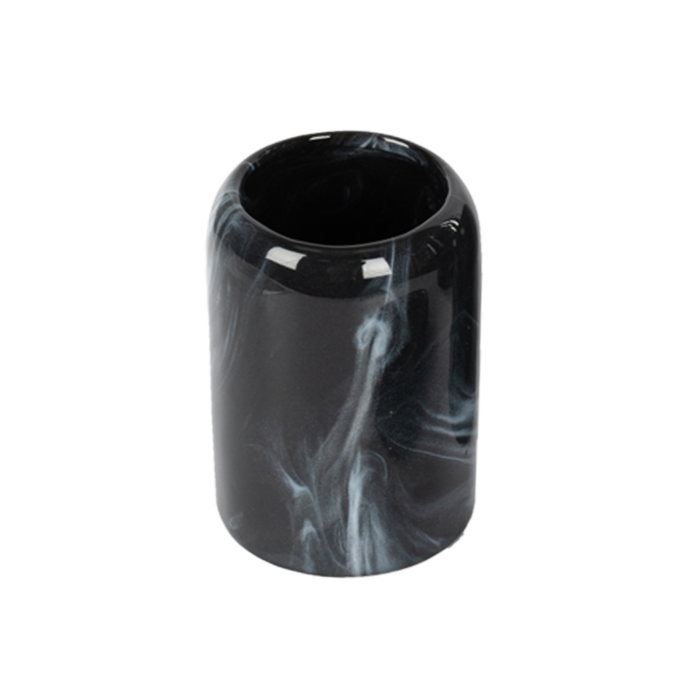 Изображение товара Стакан для зубных щёток Lemer Cullieri керамика цвет черный
