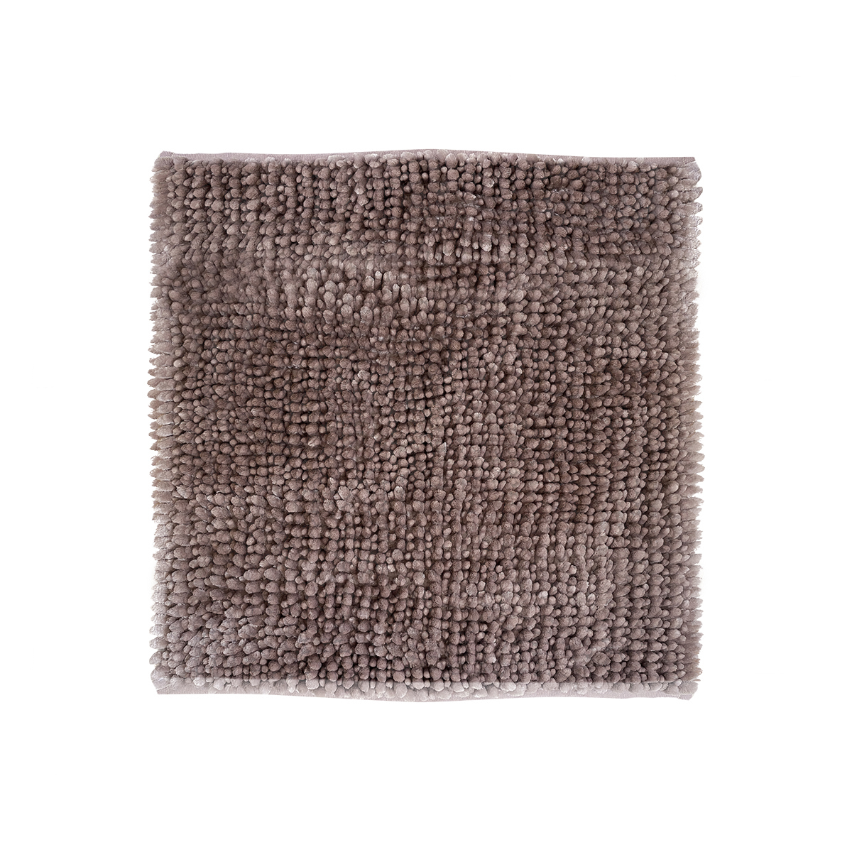 Изображение товара Коврик для туалета Lemer Loritani 50x50 см коричневый микрофибра нескользящий