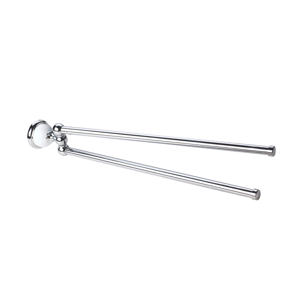 Изображение товара Держатель для полотенец Lemer Loire двойной цвет хром