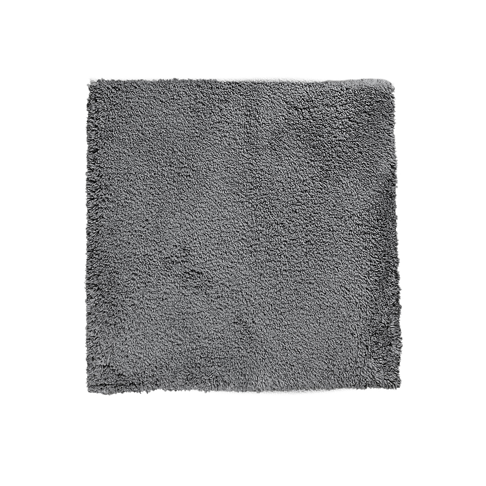 Изображение товара Коврик для туалета Lemer Vercor 50x50 см серый противоскользящее покрытие микрофибра