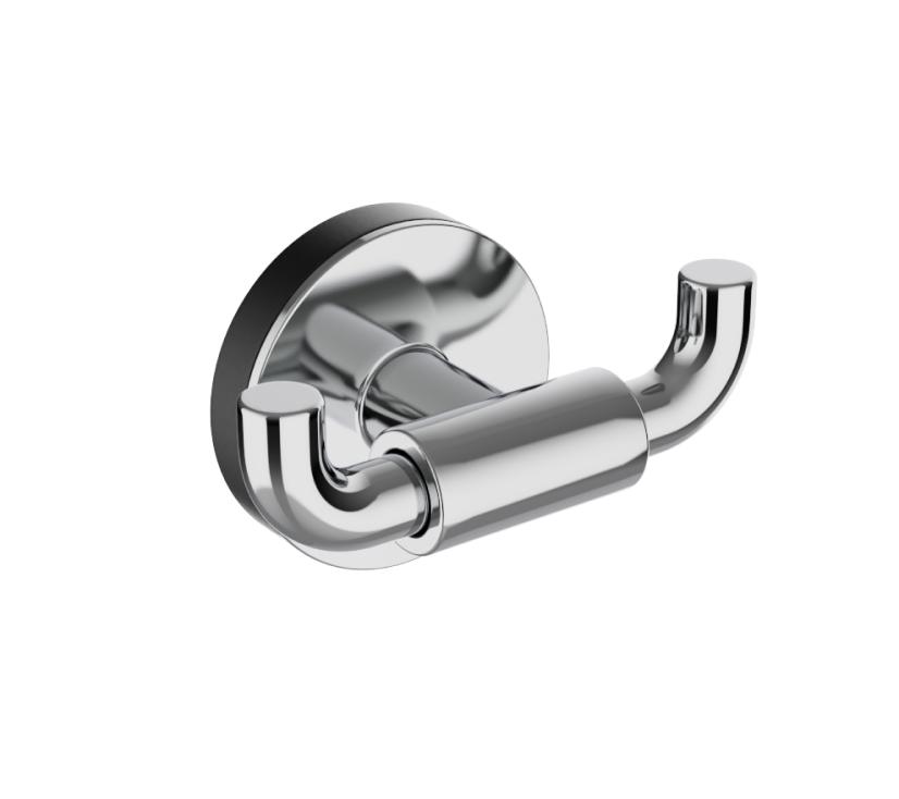 Изображение товара Крючок Lemer Aller стальной двухрожковый цвет хром