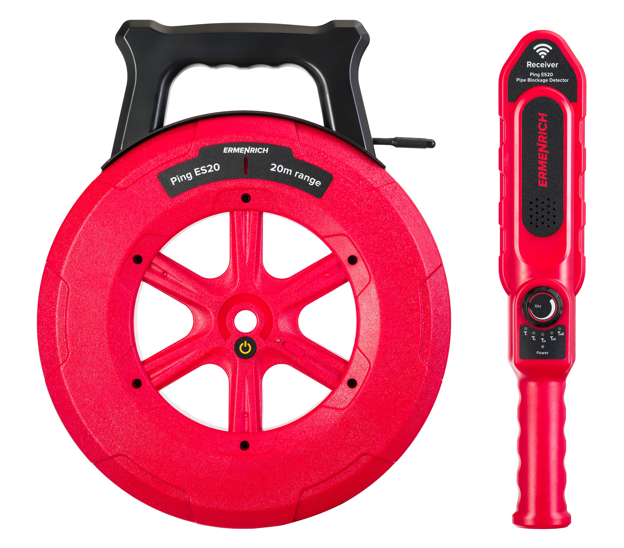 Изображение товара Детектор засорения труб Ermenrich Ping ES20 для канализационных систем