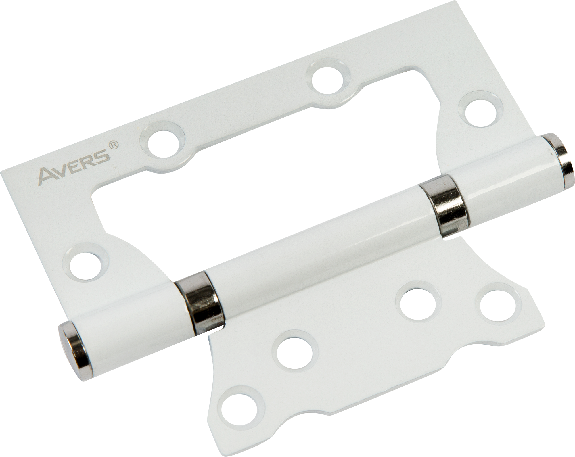 Петля без врезки B2-W/CR 100x75x2.5 мм, цвет белый