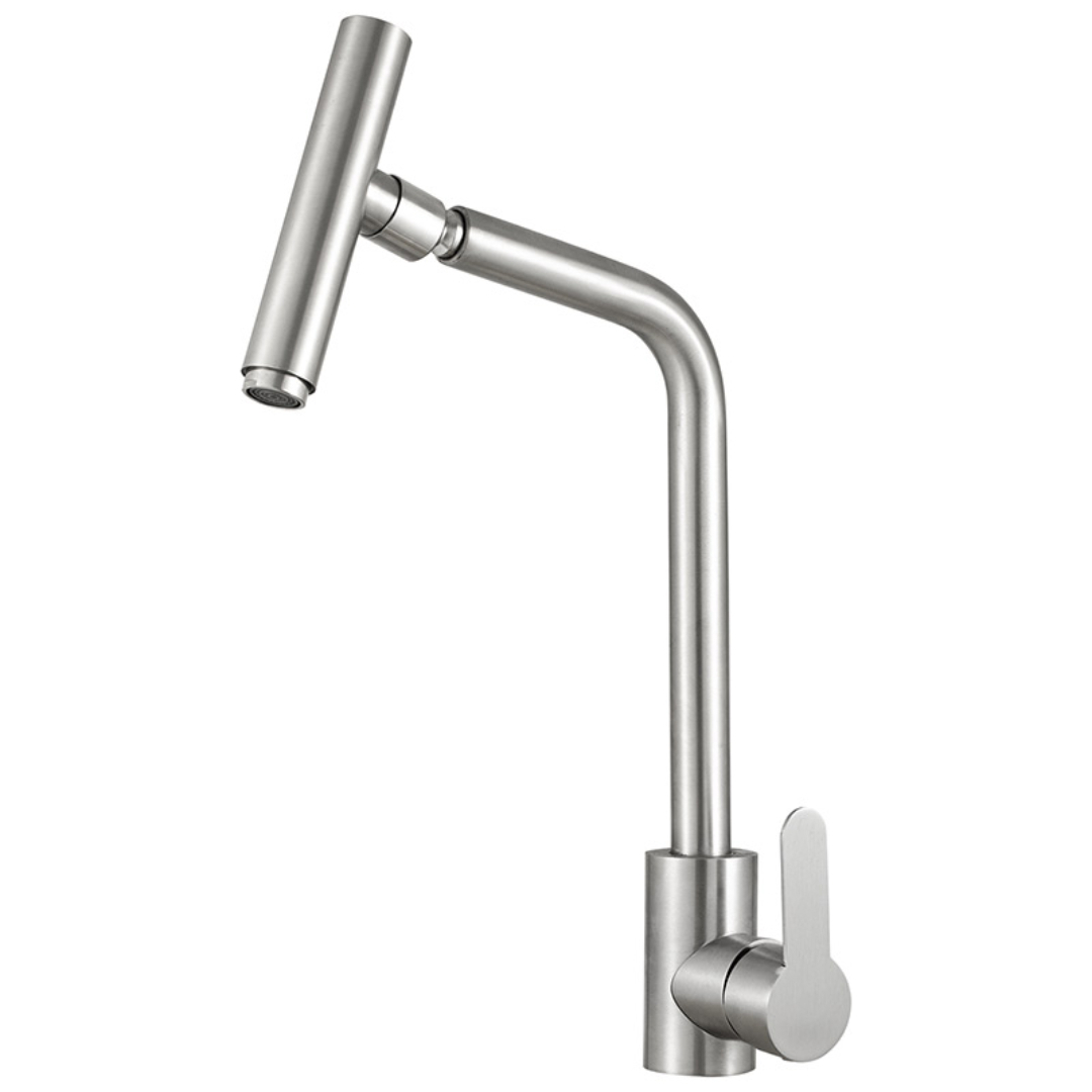 Изображение товара Смеситель для кухни Melodia della vita MDV30205ss поворотный излив 40 см хром