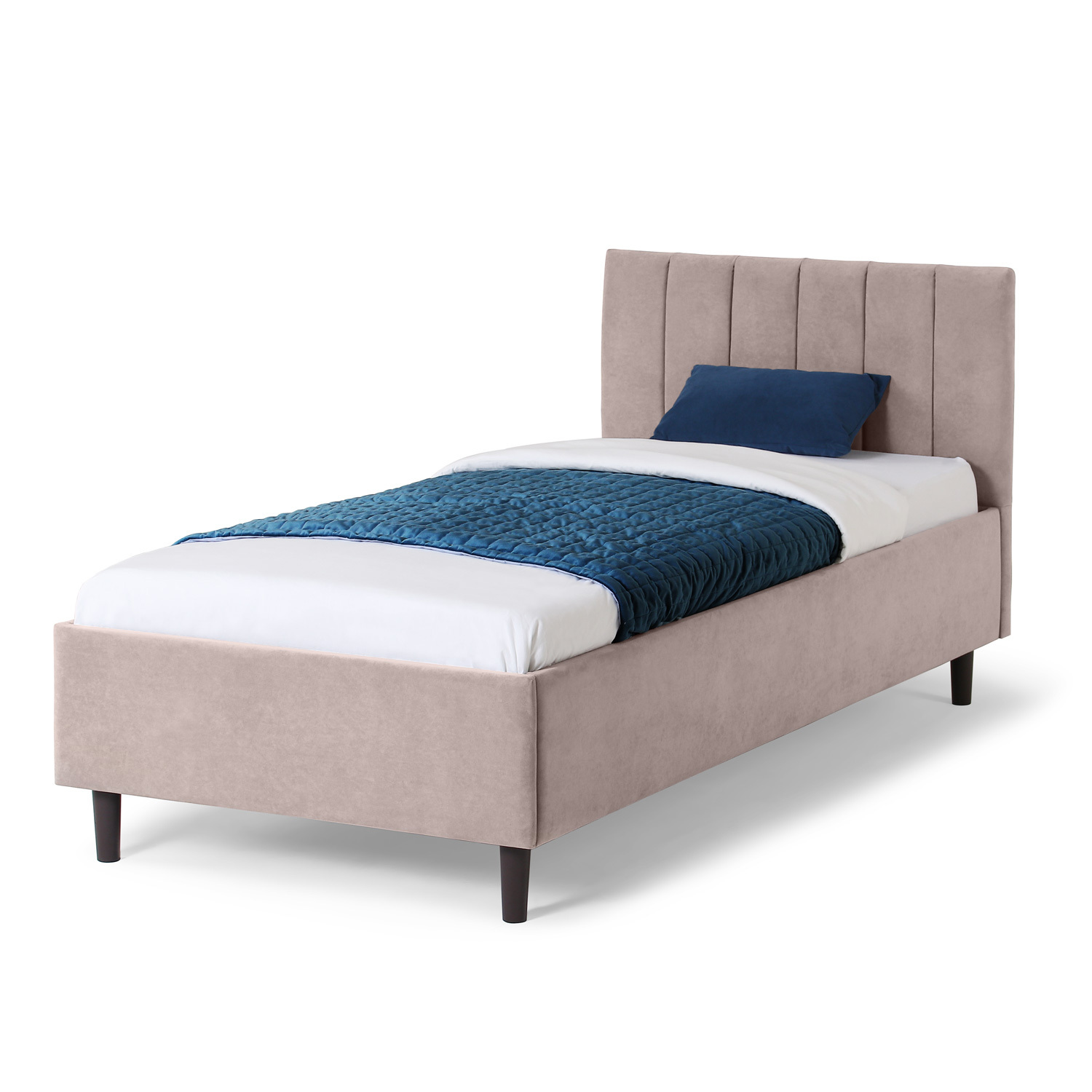 Изображение товара Односпальная кровать Mirana NRAVA 97x94x209 см бежевый ДСП современный стиль