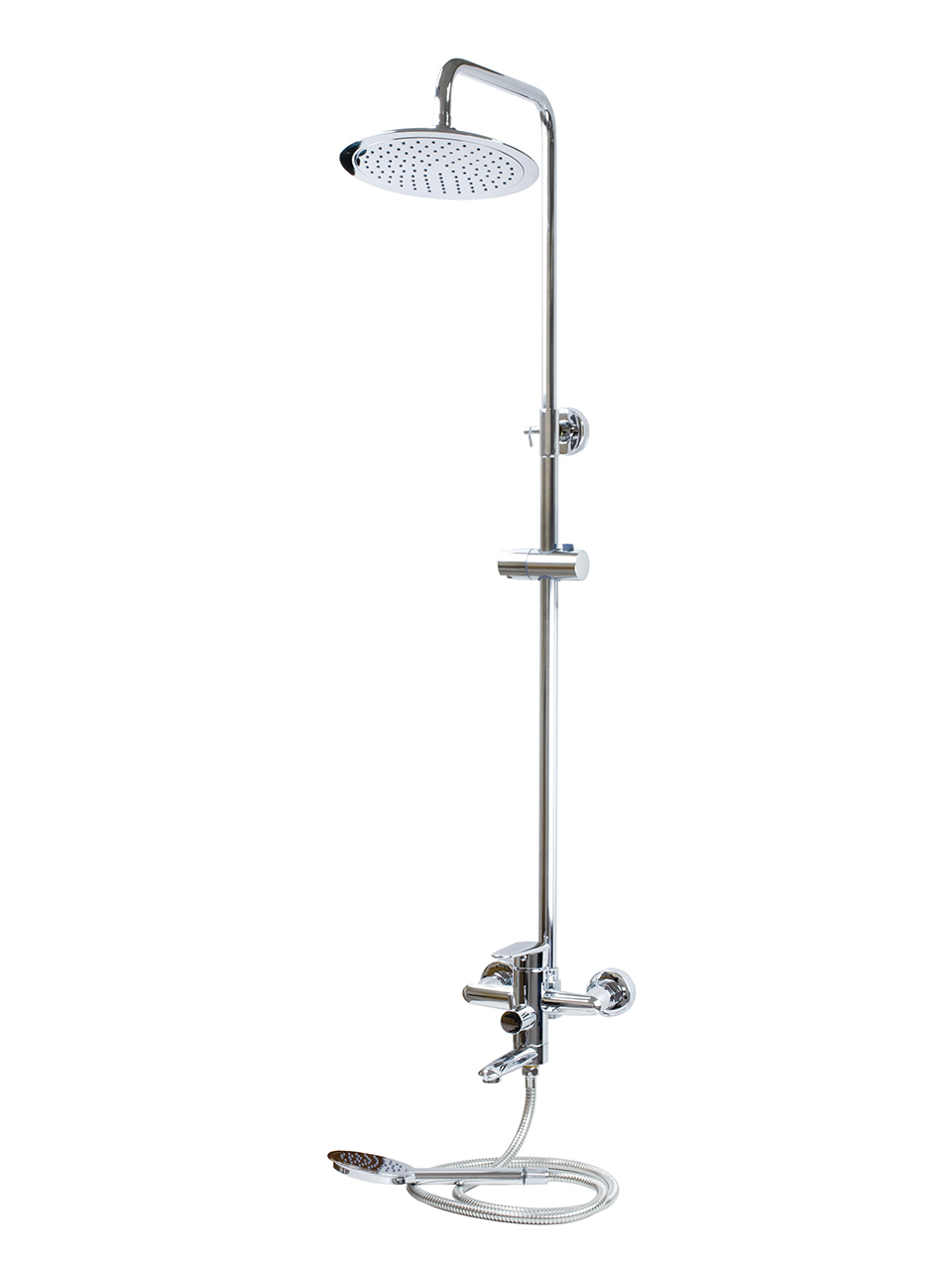 Изображение товара Душевая стойка Santrek aqua tessa te991 шар. d-35 277213 1 режимная цвет хром