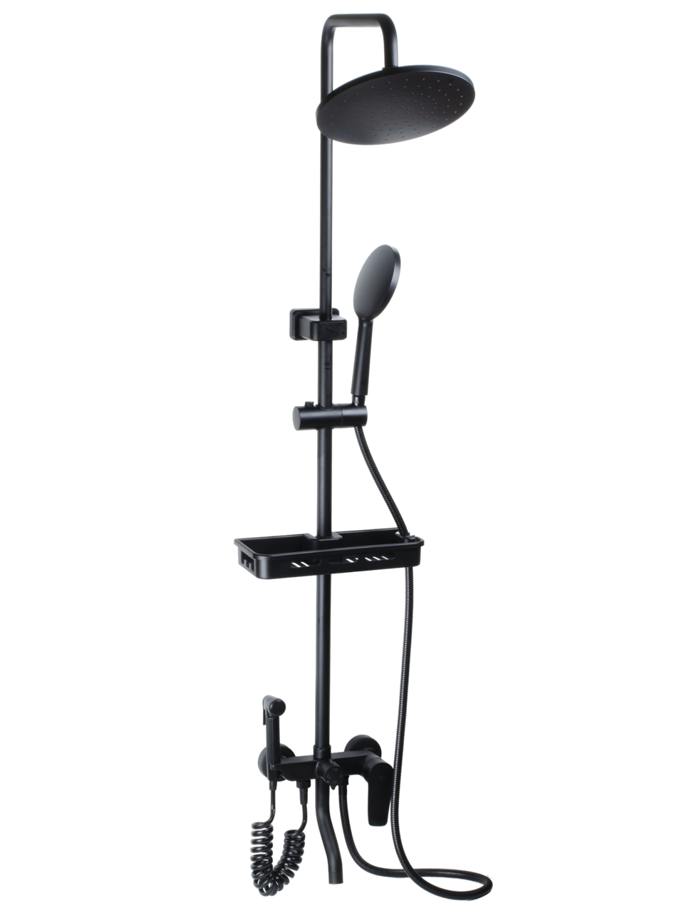 Изображение товара Душевая стойка Santrek 288320 1 режимная цвет черный