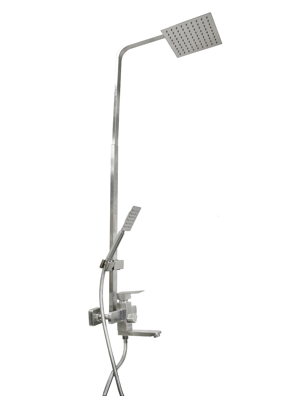 Изображение товара Душевая стойка Santrek 283078 1 режимная цвет нержавейка