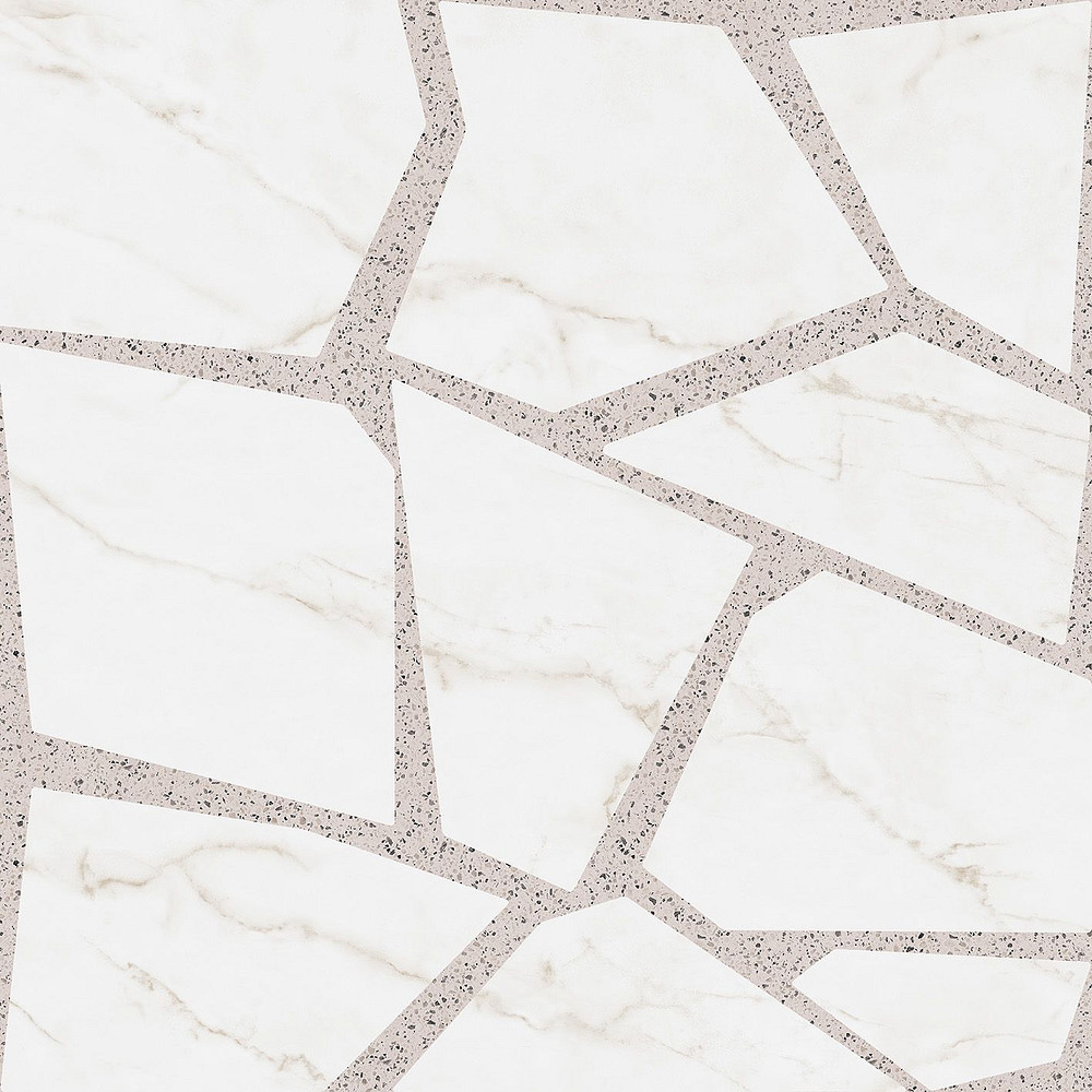 Изображение товара Керамогранит Керамин Канцоне 60x60 см матовая светло-серая настенная плитка