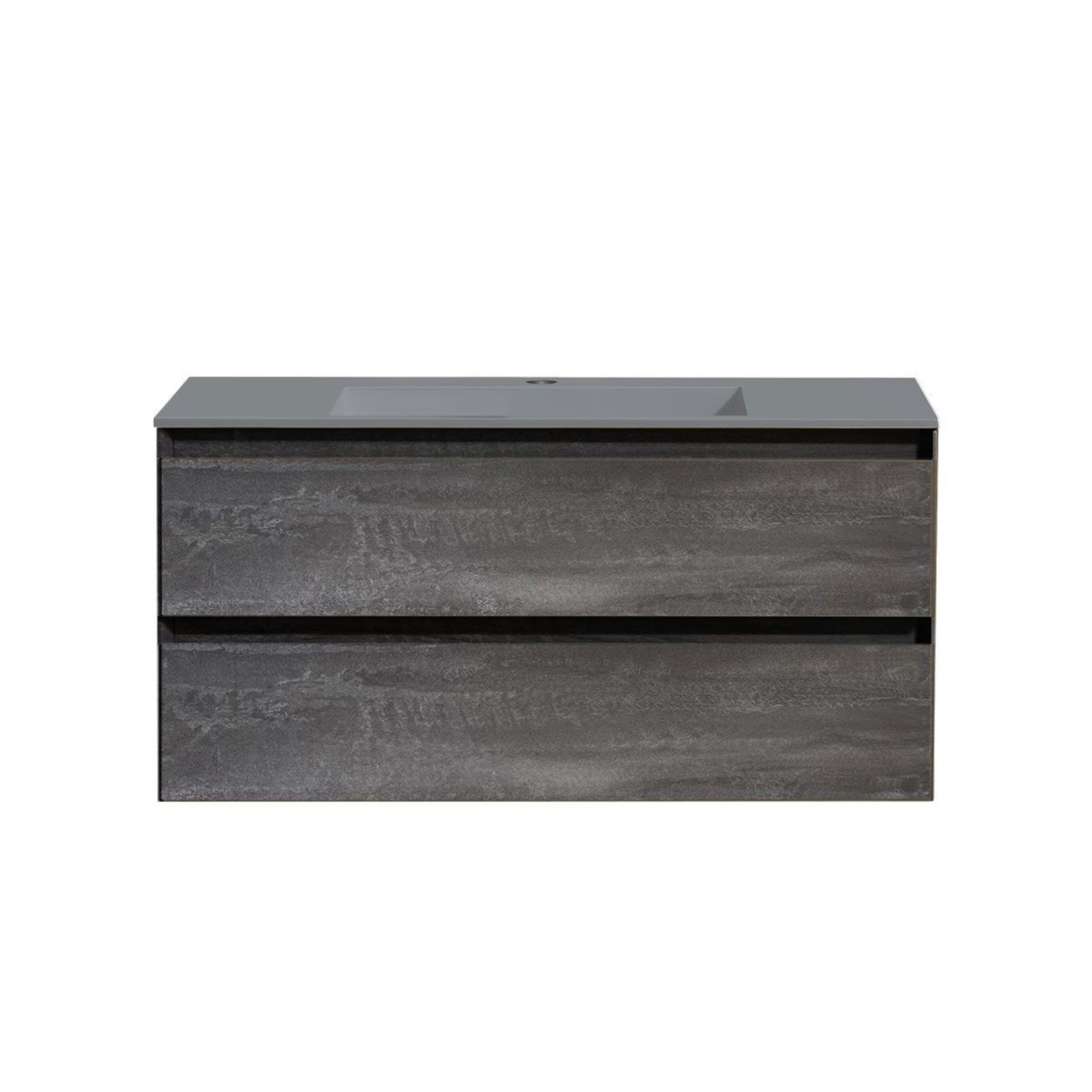 Изображение товара Тумба с раковиной Vincea Luka G.Stone Grey 100см влагостойкая серия