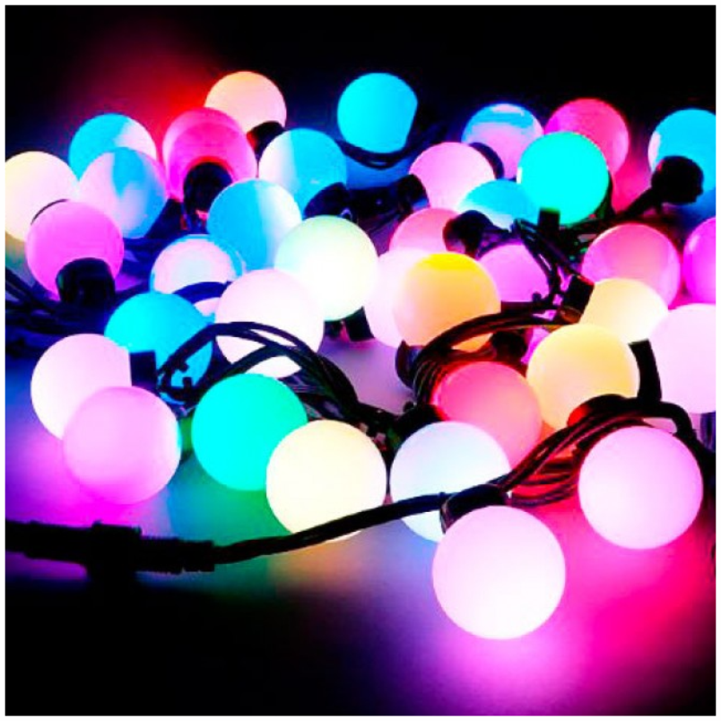 Изображение товара Гирлянда уличная Мультишарики Kurato 2024-172 5 м разноцветный