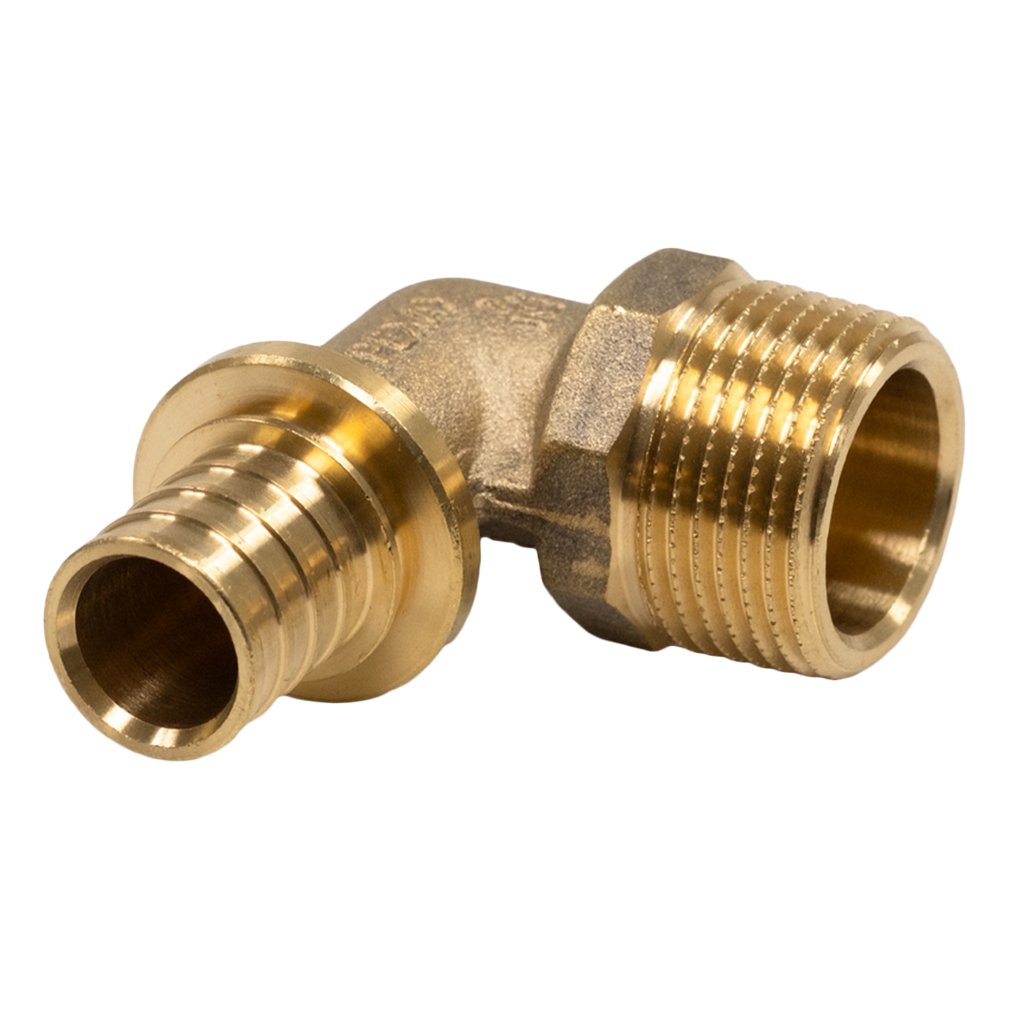 Изображение товара Угол комбинированный 90° Рехау 1/2"х20 мм НР латунь