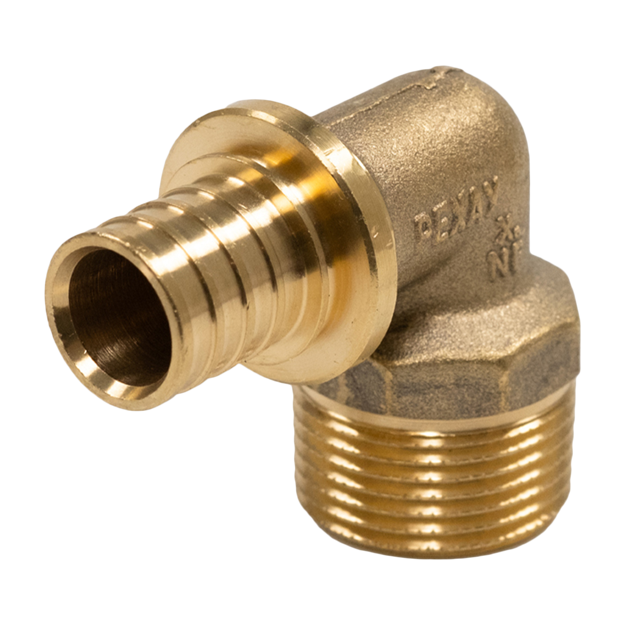 Изображение товара Угол комбинированный 90° Рехау из латуни для систем водоснабжения и отопления