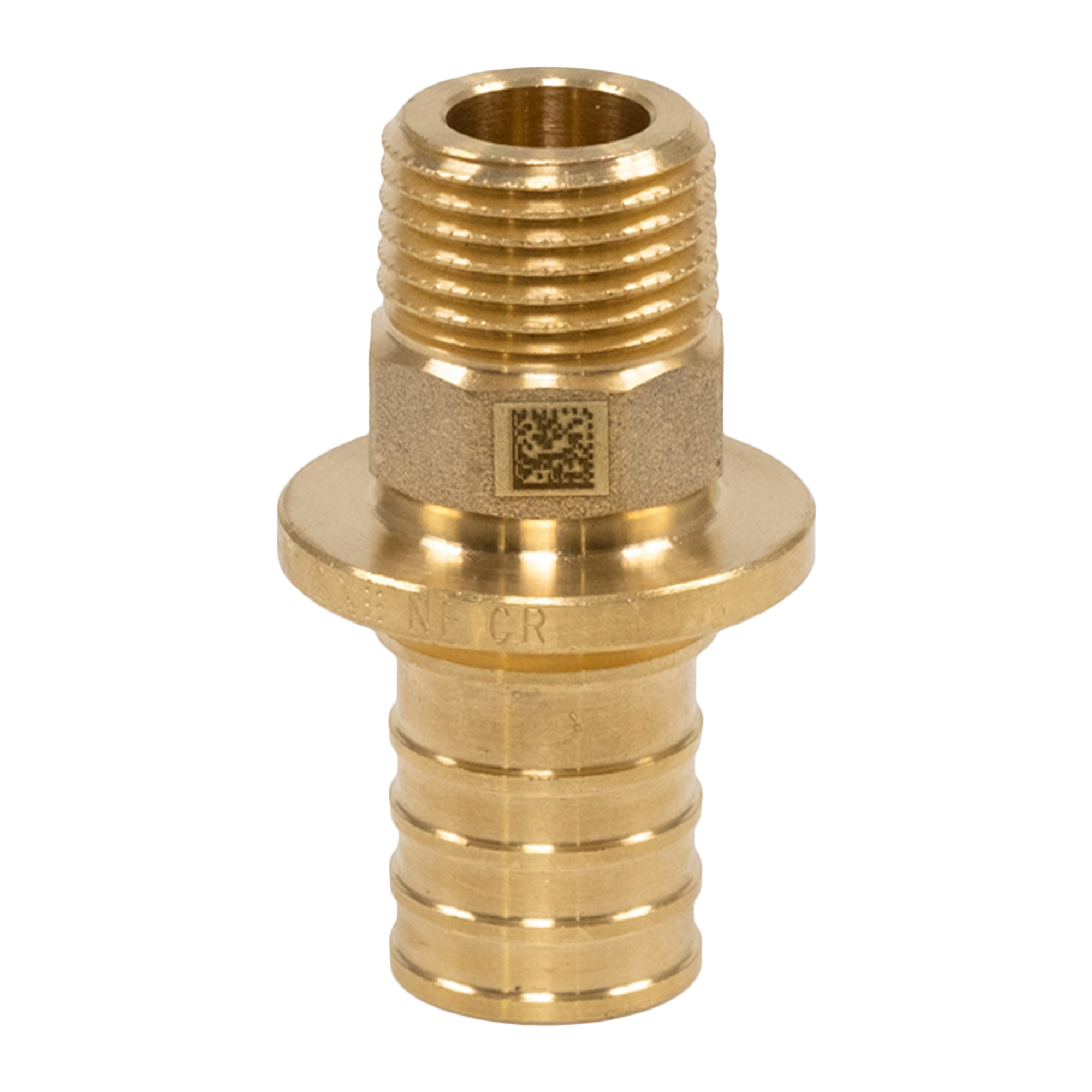 Изображение товара Латунный переходник Рехау 1/2"х16 мм для систем отопления и водоснабжения