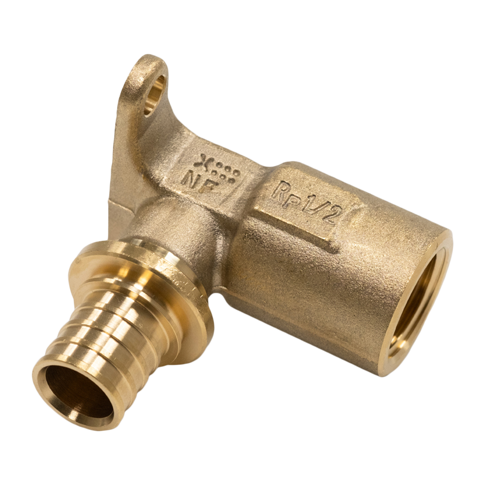 Изображение товара Водорозетка с патрубком Рехау 1/2"х16 мм ВР-НР латунь