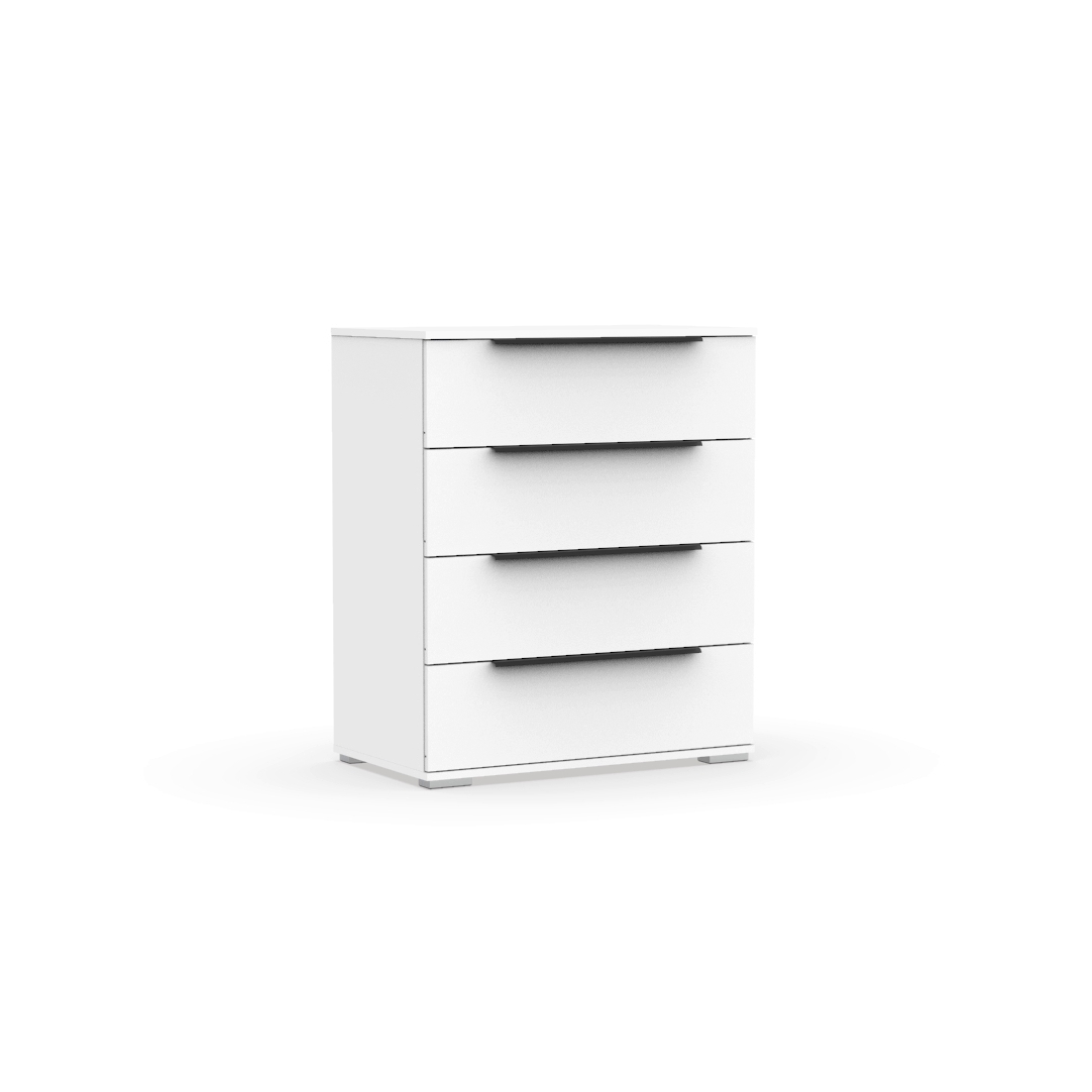 Изображение товара Комод Эверест Лайт 4 ящика белый современный стиль вместительный