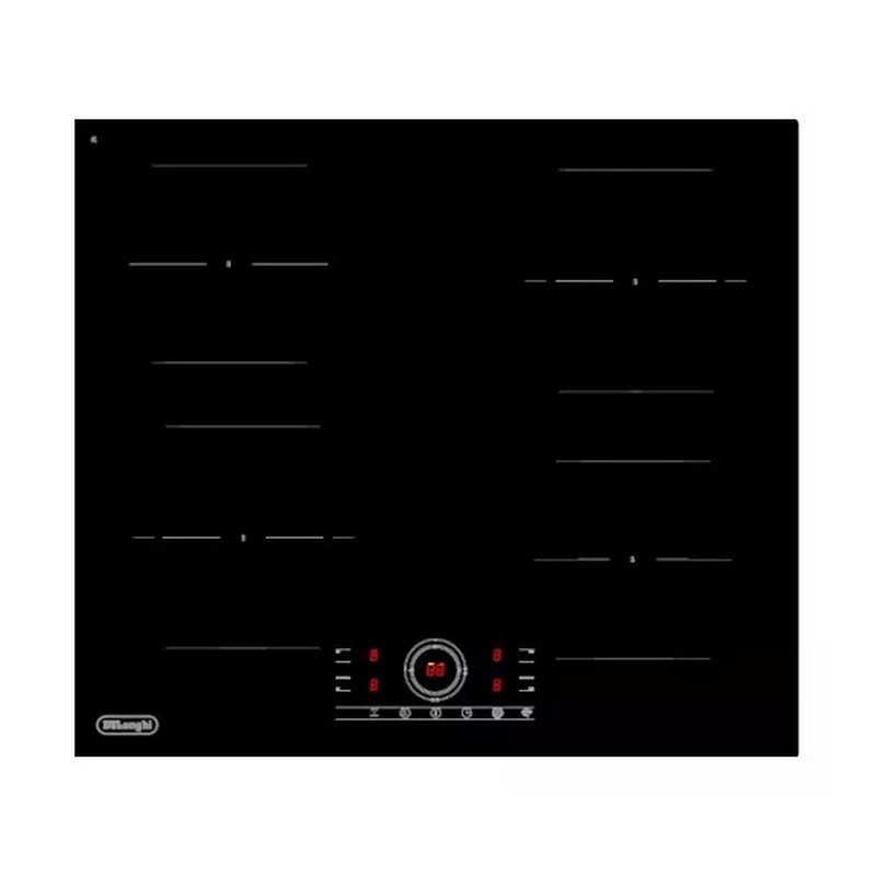 Изображение товара Индукционная варочная панель DeLonghi ELETTRA 4 конфорки 60 см черная
