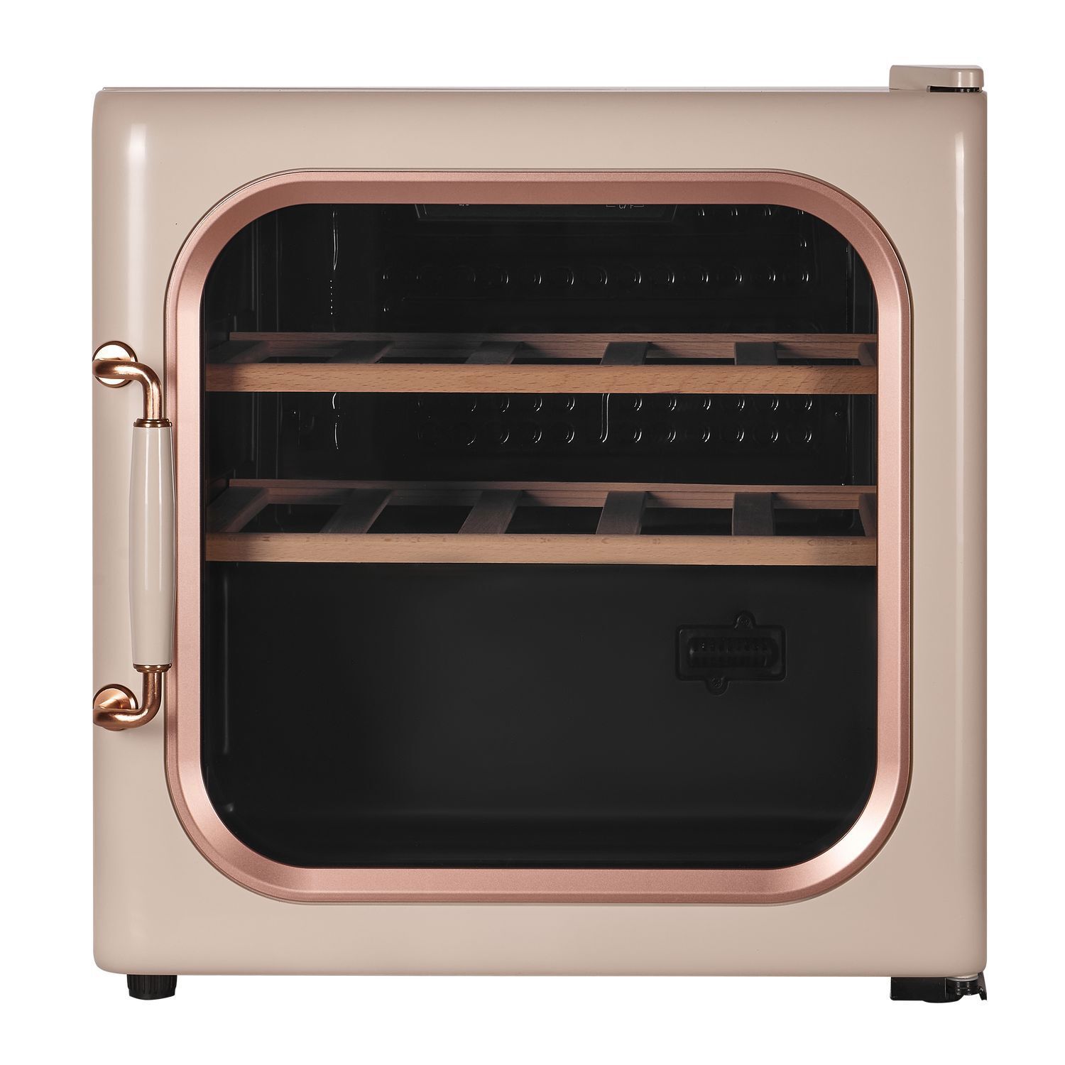 Изображение товара Винный шкаф Maunfeld MFWC-40SCH14 14 бутылок с Шампань ретро дизайн