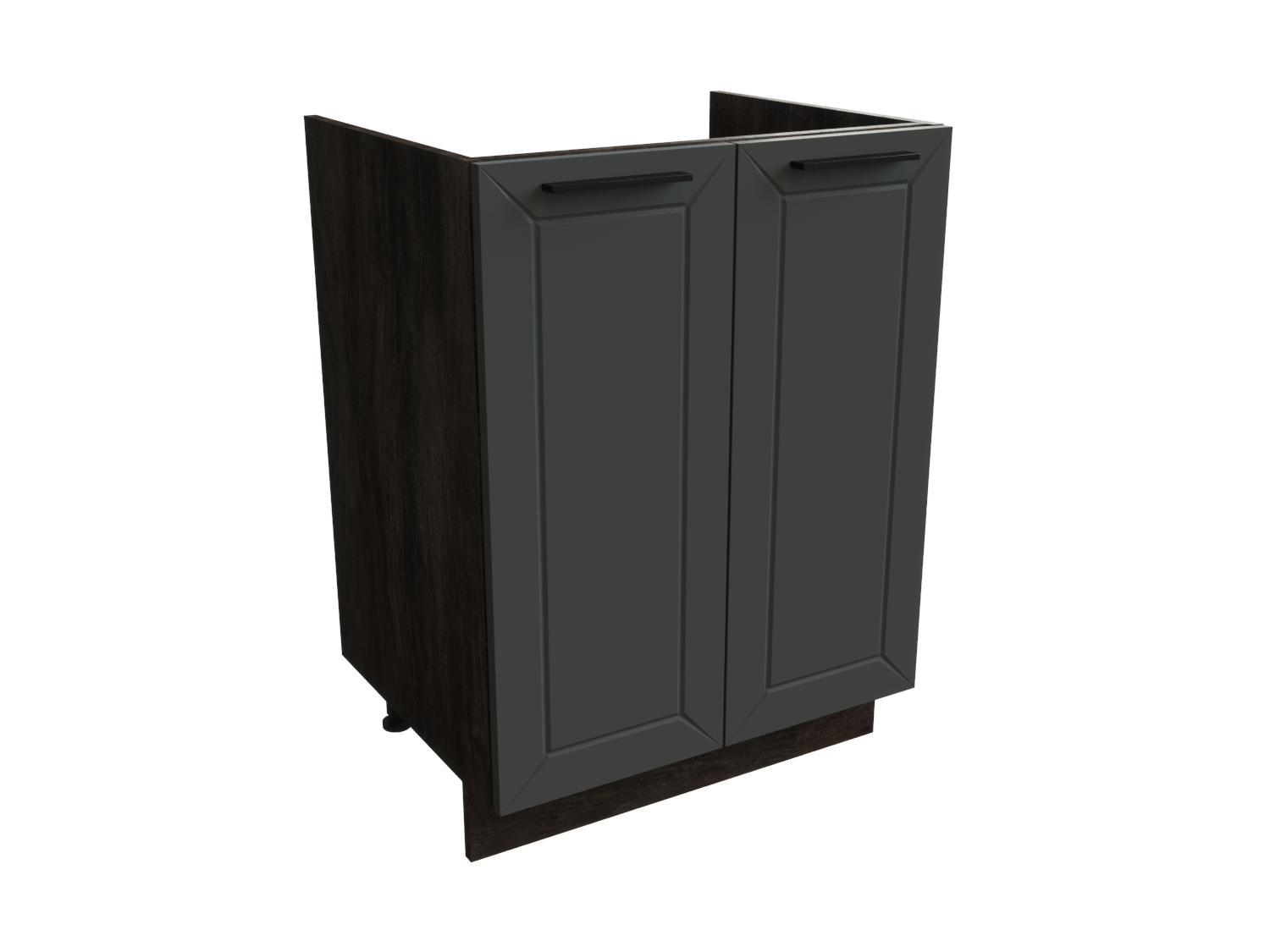 Изображение товара Напольный шкаф Сурская мебель Маренго силк 60x81.6x47.4 см ЛДСП кальяри/маренго