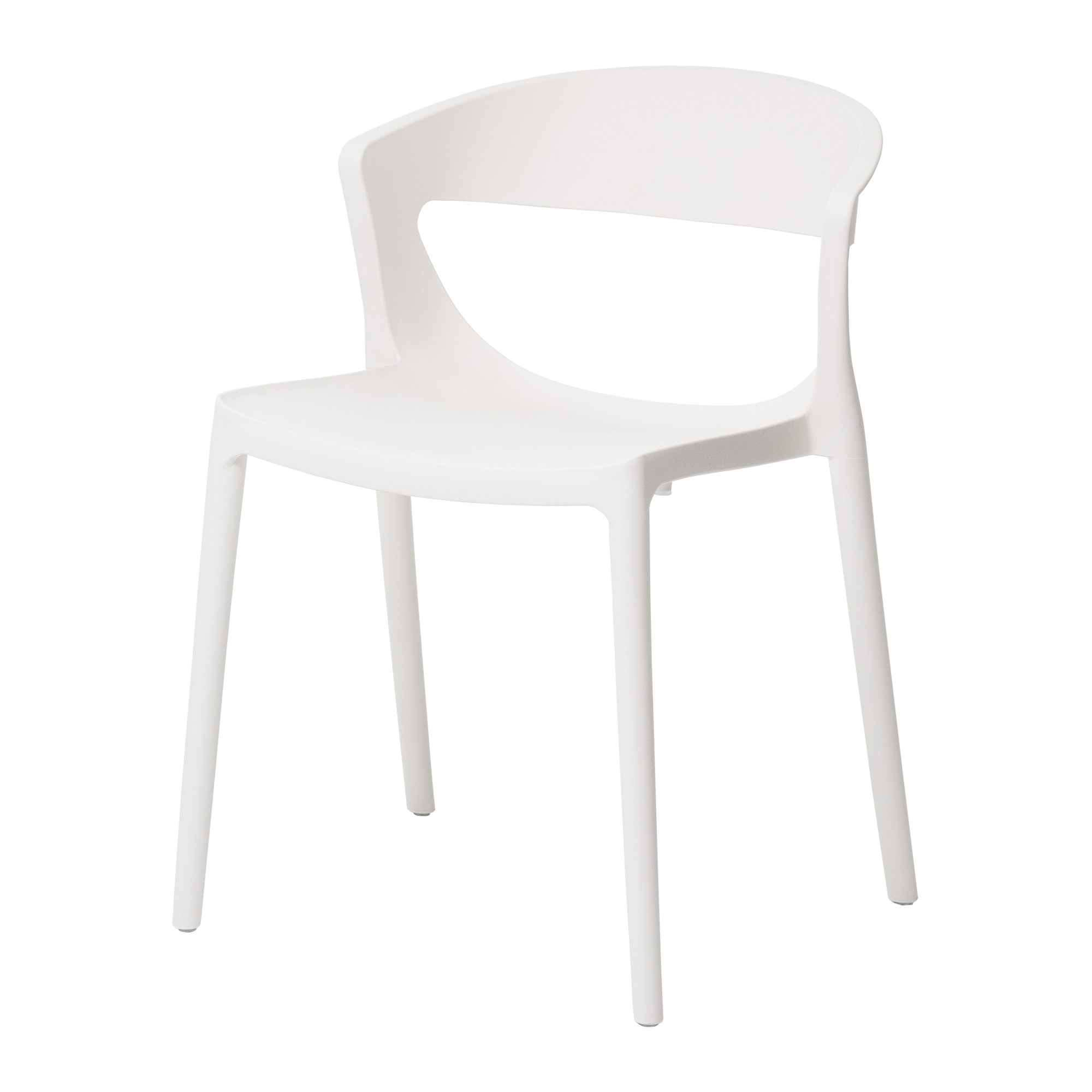 Изображение товара Стул садовый Nebbiolo белый 49x79x75 см из полипропилена