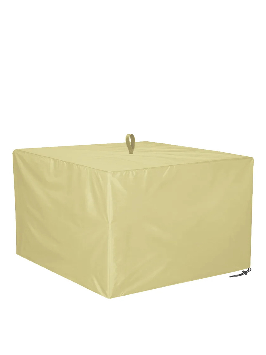 Изображение товара Чехол для стола Tplus 2000x2000x700 мм оксфорд бежевый водоотталкивающий