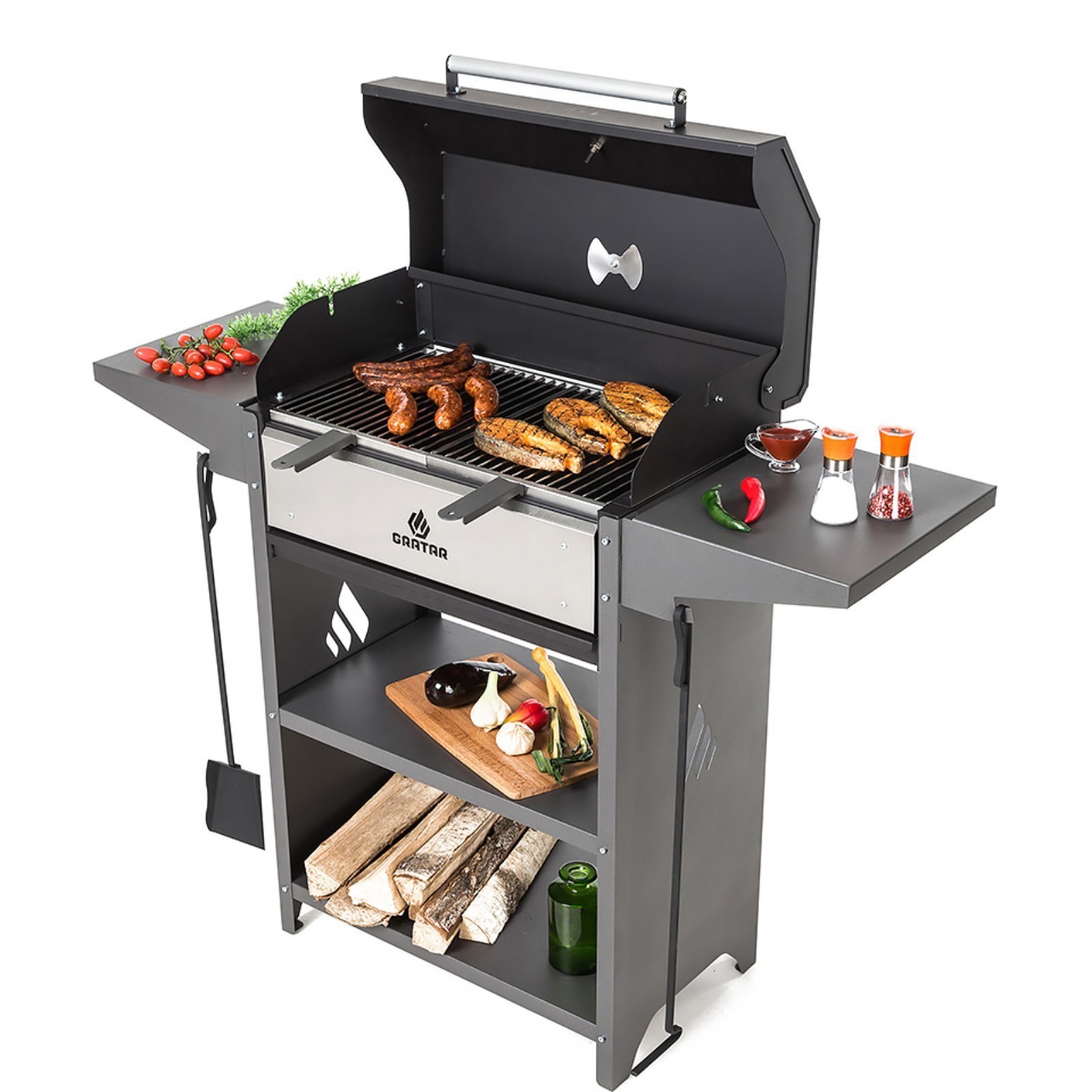 Изображение товара Мангал Family Optima BBQ FOB 2000 Gratar 44.1x133.2x111 см Изображение товара Мангал Family Optima BBQ FOB 2000 Gratar 44.1x133.2x111 см