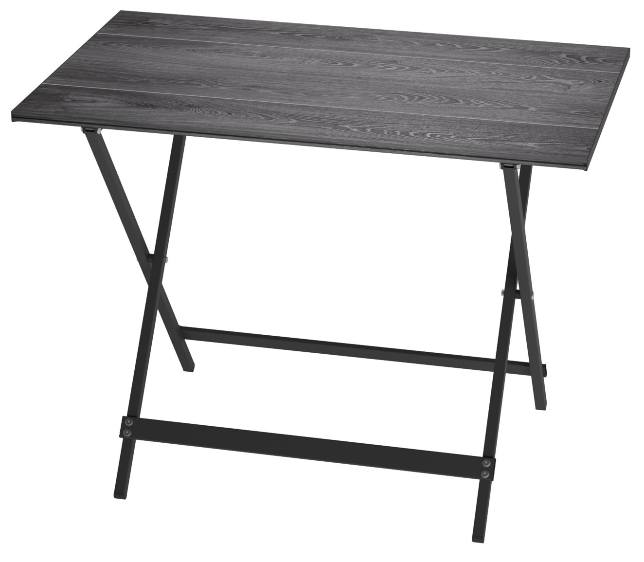 Изображение товара Нераздвижной складной садовый стол Лаундж 99x60.5 см металл серый