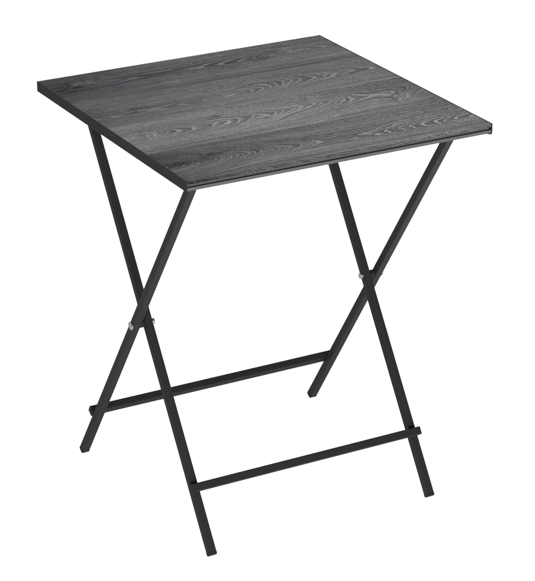 Изображение товара Складной садовый стол Лаундж лайт 60.5 см из металла и ДПК устойчивый к влаге