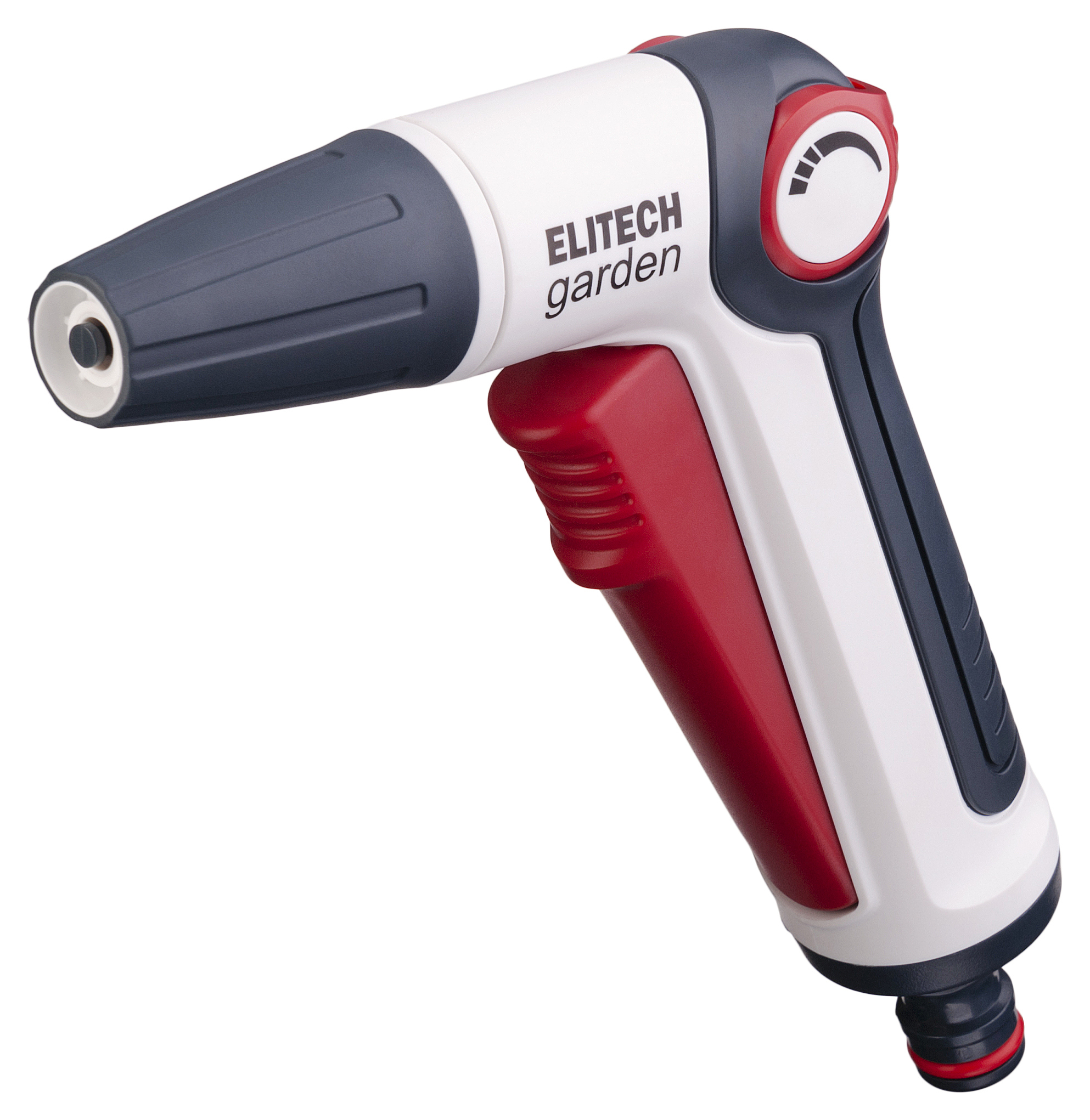 Изображение товара Пистолет поливочный Elitech Sg 006 1 режим пластиковый для сада
