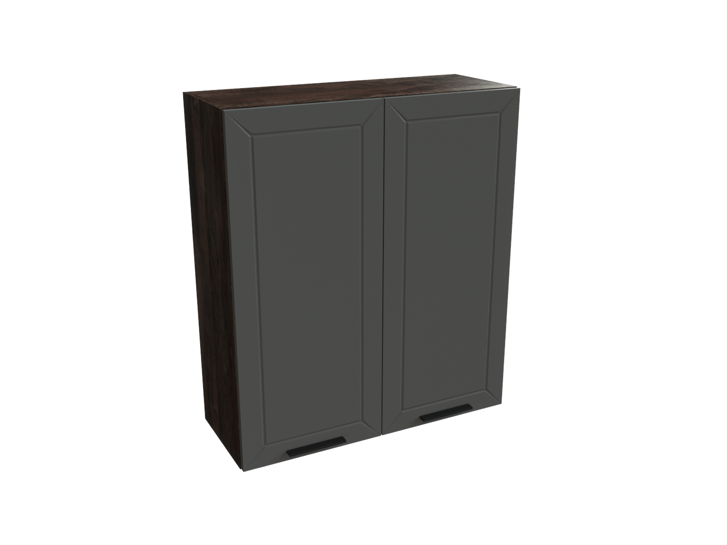 Изображение товара Навесной шкаф Сурская мебель Маренго силк 80x92 см с двумя дверцами