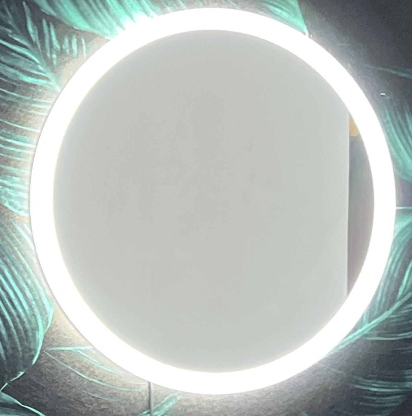 Изображение товара Зеркало для ванной Alfa mirrors Светлана 55 Svet-55AVzh с подсветкой 55x55см