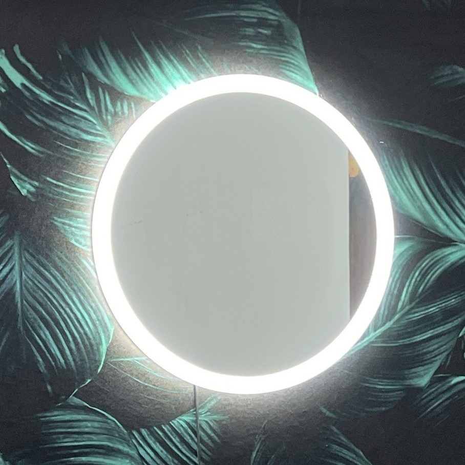 Изображение товара Зеркало для ванной Alfa Mirrors Светлана 70 с подсветкой антизапотеванием и датчиком